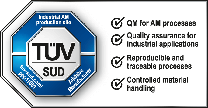 TÜV SÜD seal of approval