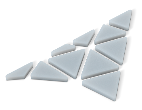 SLA part made of gray, robust resin