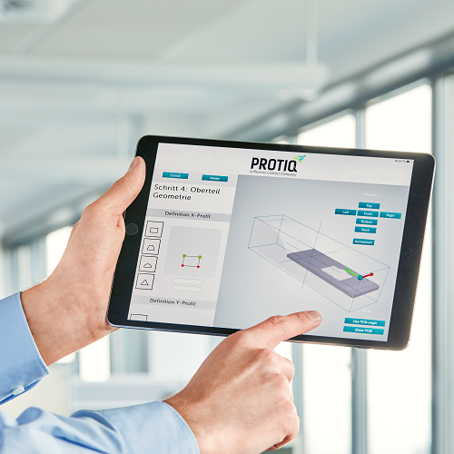 Individuelle ICS-Cover online konfigurieren auf dem PROTIQ Marketplace 