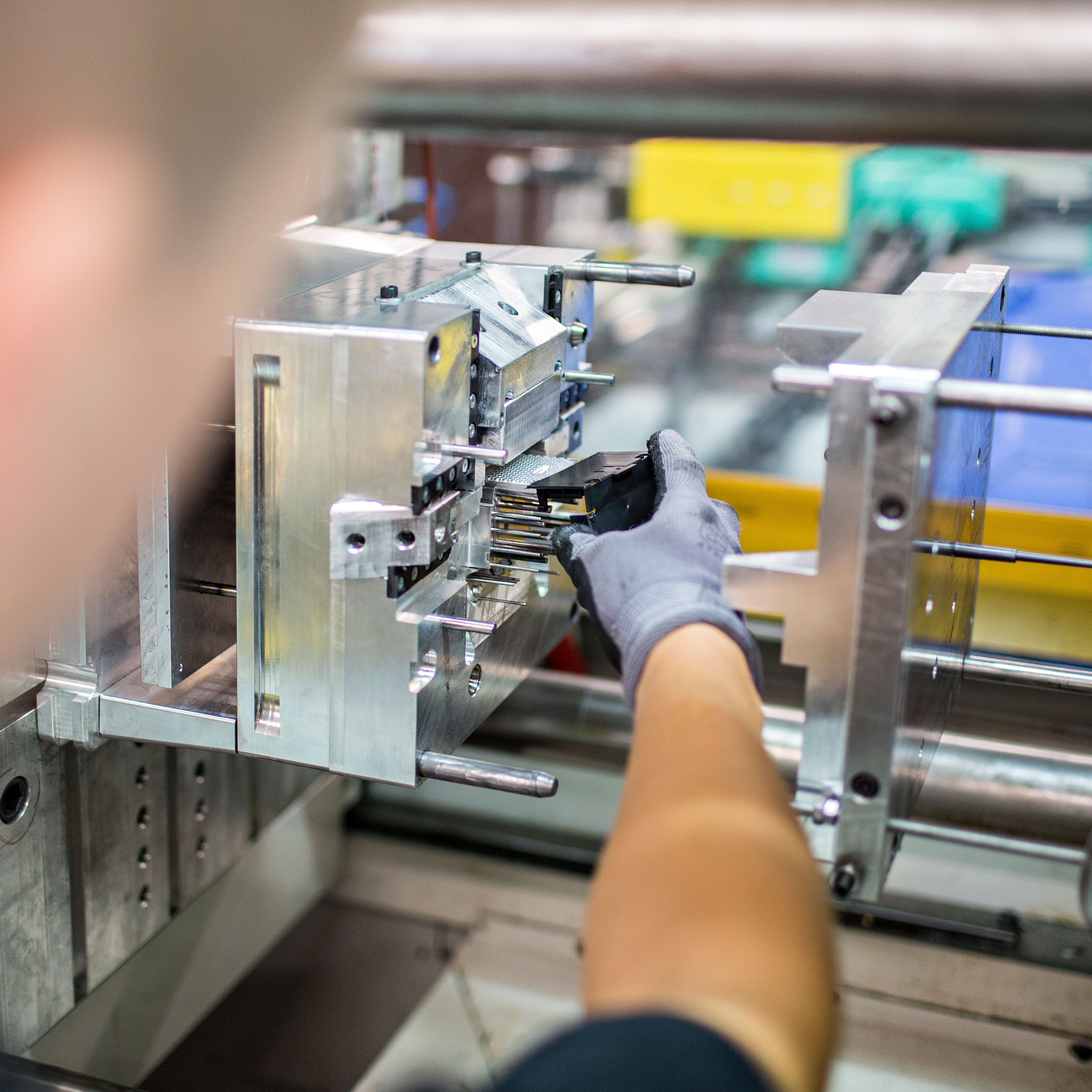 Injection molding from priomold