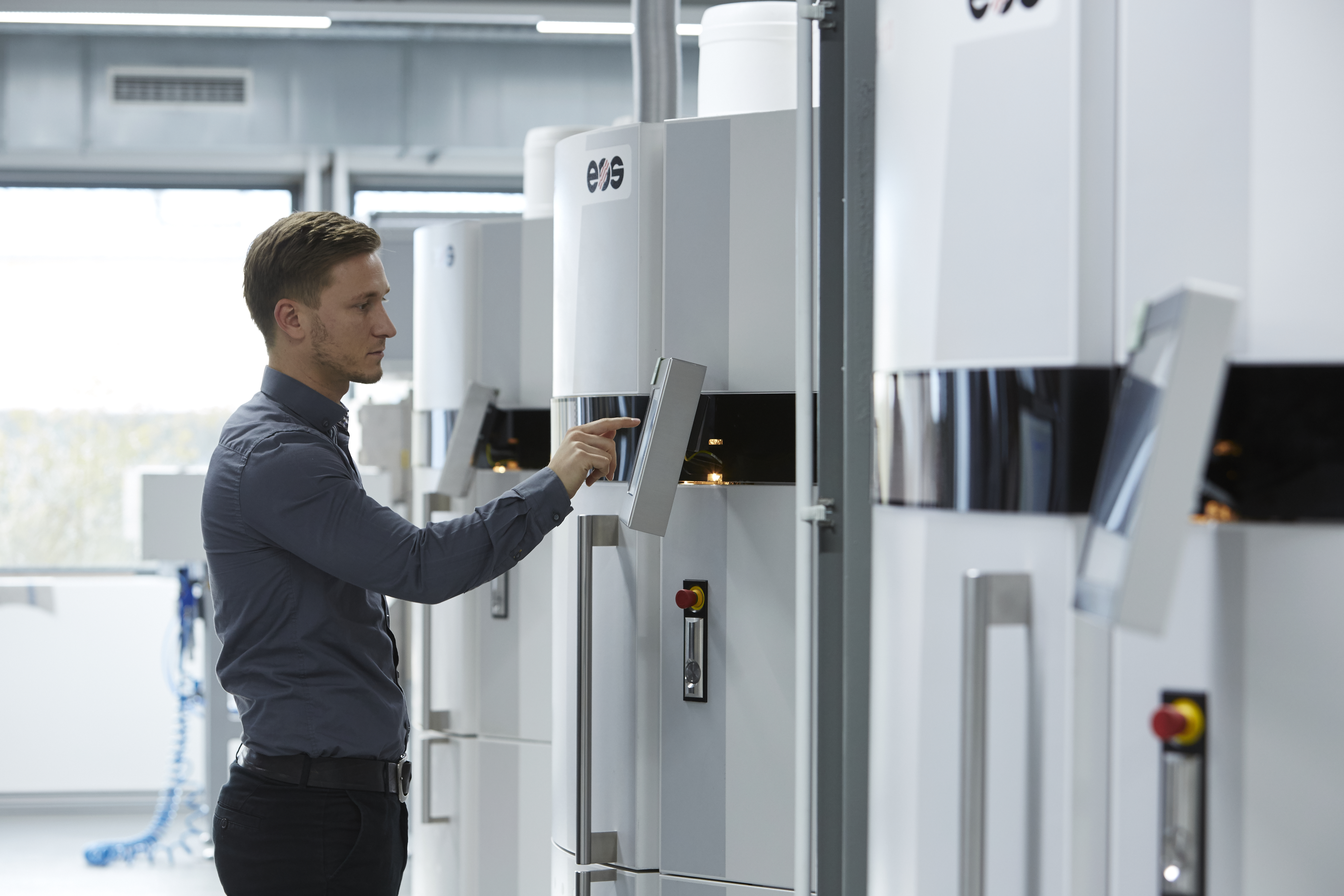 Automatic component identification in the field of additive manufacturing