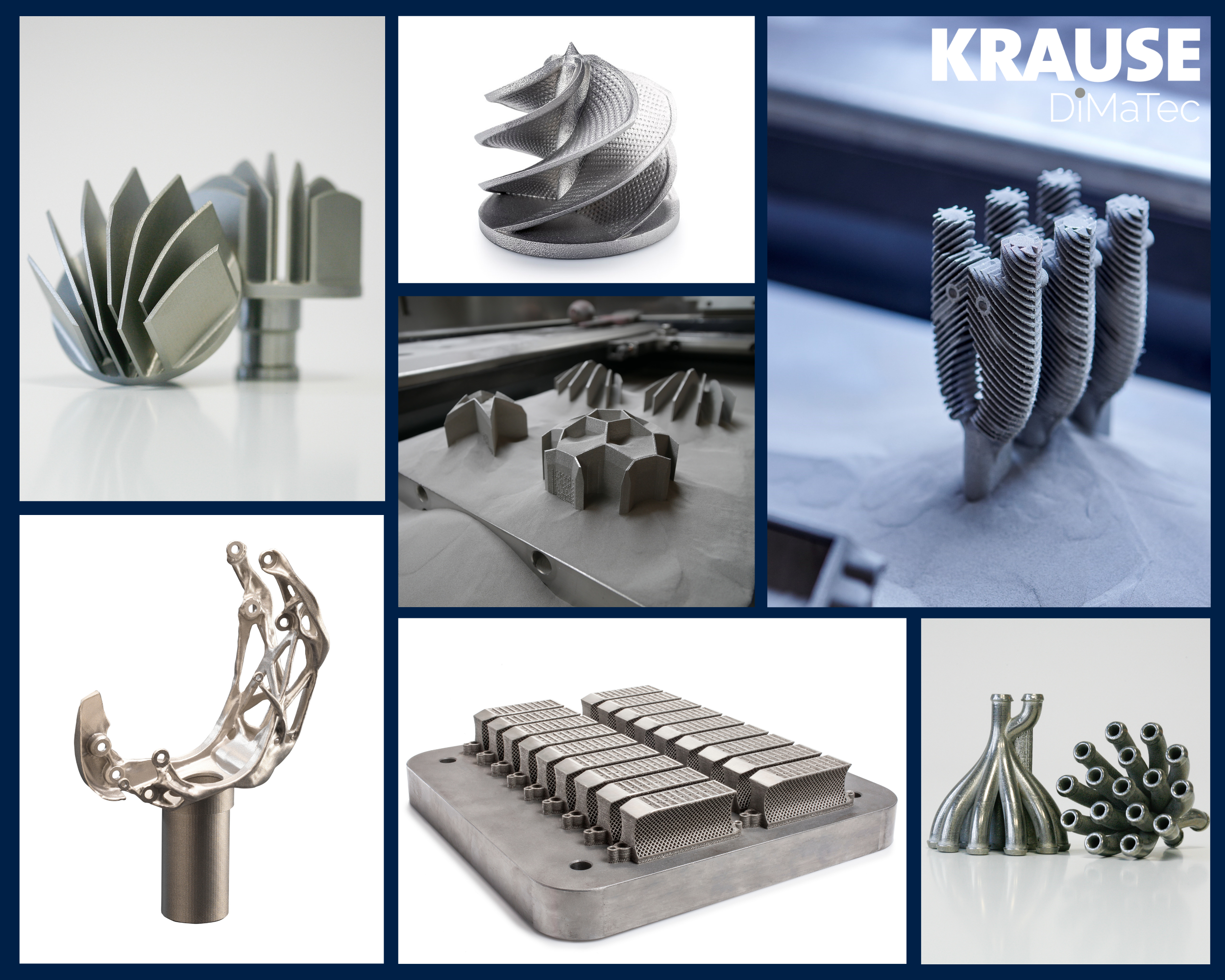 100% pure stainless steel 3D printing with Krause DiMaTec