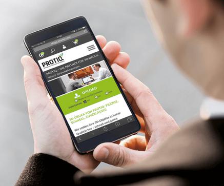 protiq.com è online: la stampa 3D è ora migliore di una PROTIQ