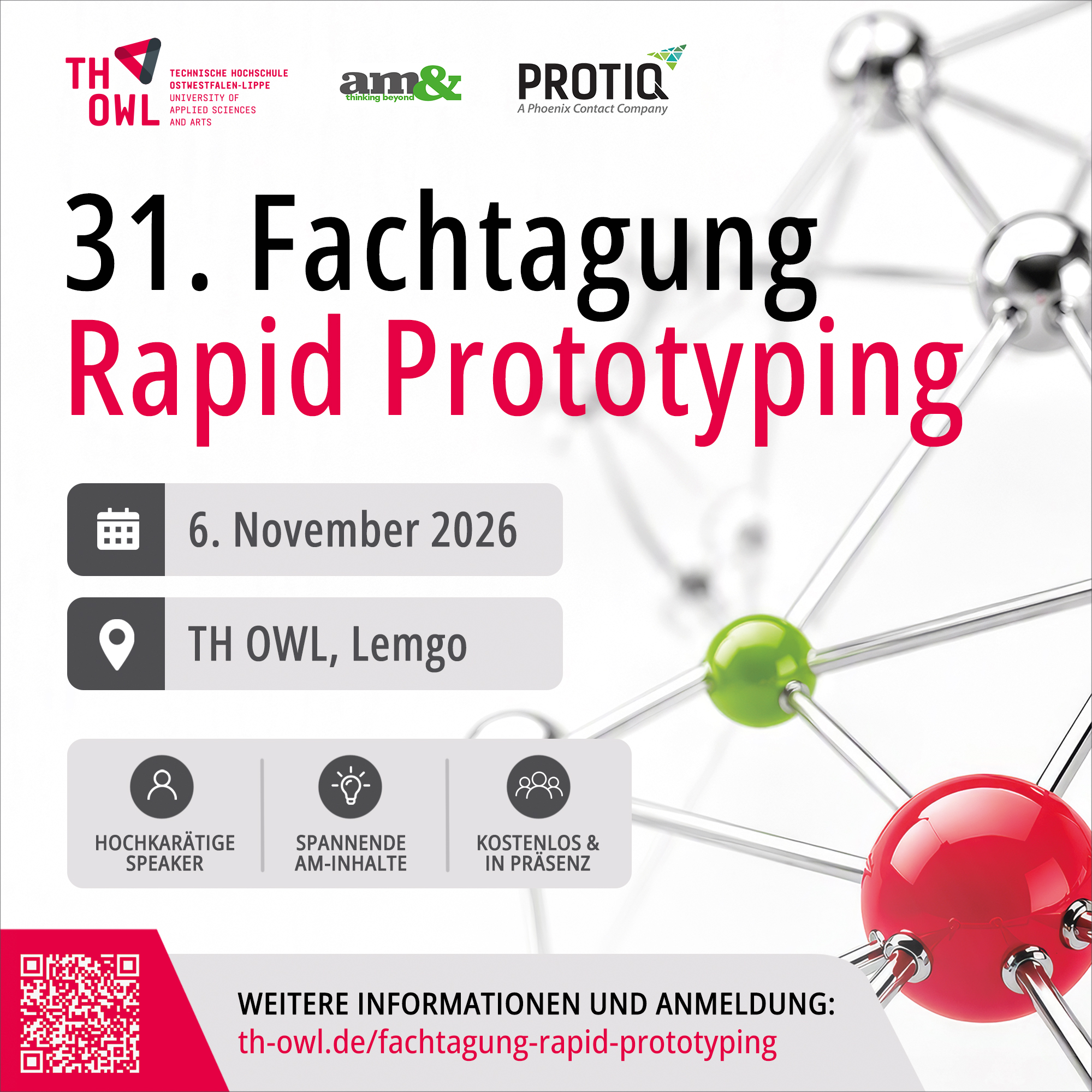 31. Fachtagung Rapid Prototyping
